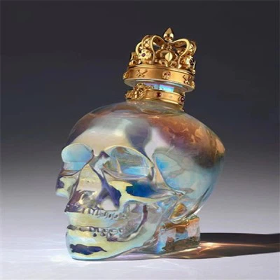 Skull Vodka klaaspudel